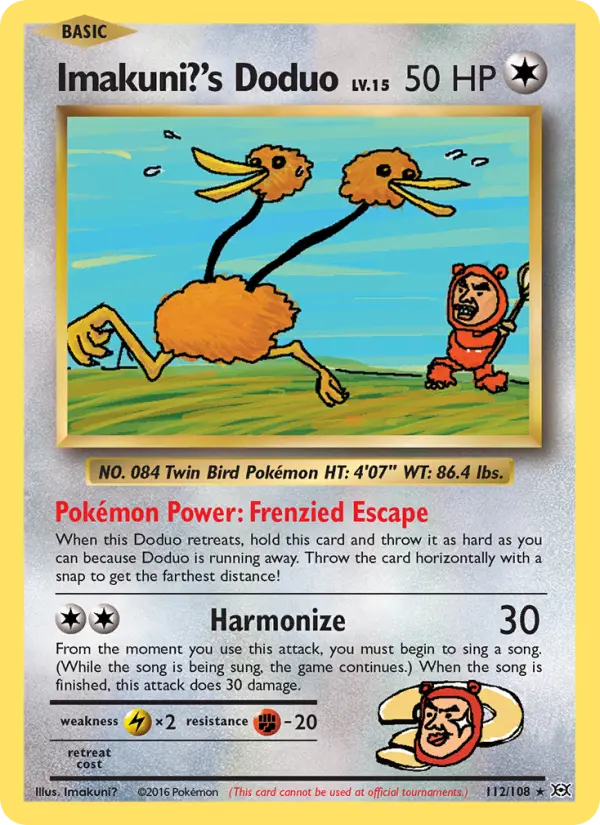 Imakuni?'s Doduo #112 — Evolutions