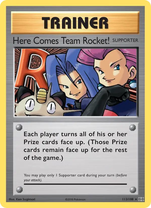 Here Comes Team Rocket! #113 — Evolutions