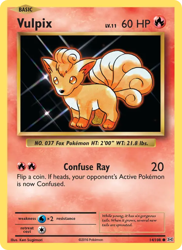 Vulpix #14 — Evolutions