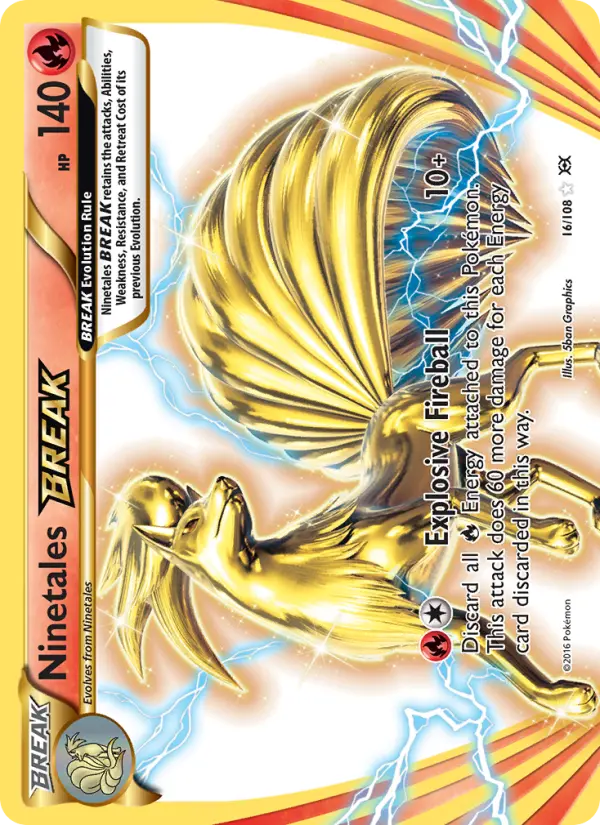 Ninetales BREAK #16 — Evolutions