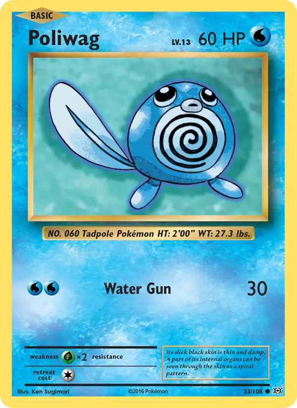 Poliwag #23 — Evolutions