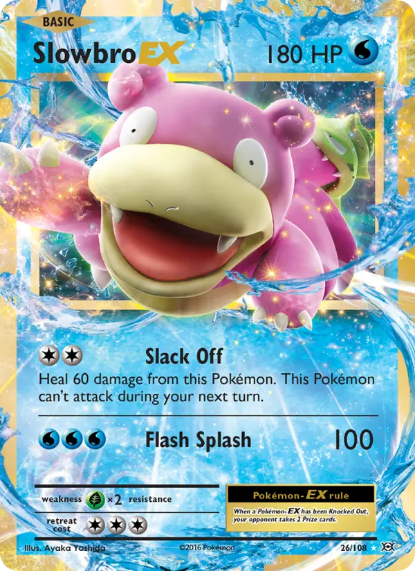 Slowbro EX #26 — Evolutions