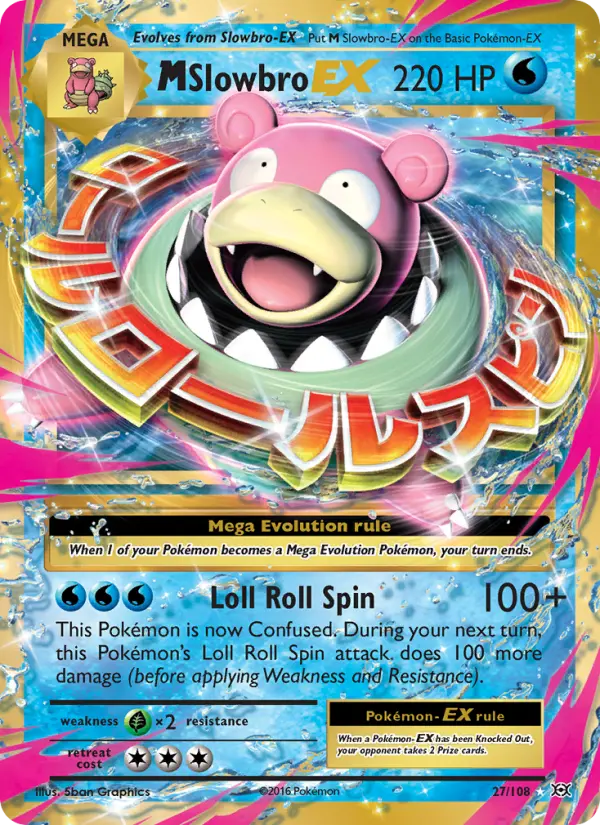 M Slowbro EX #27 — Evolutions
