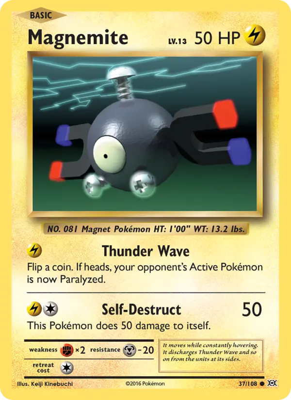 Magnemite #37 — Evolutions