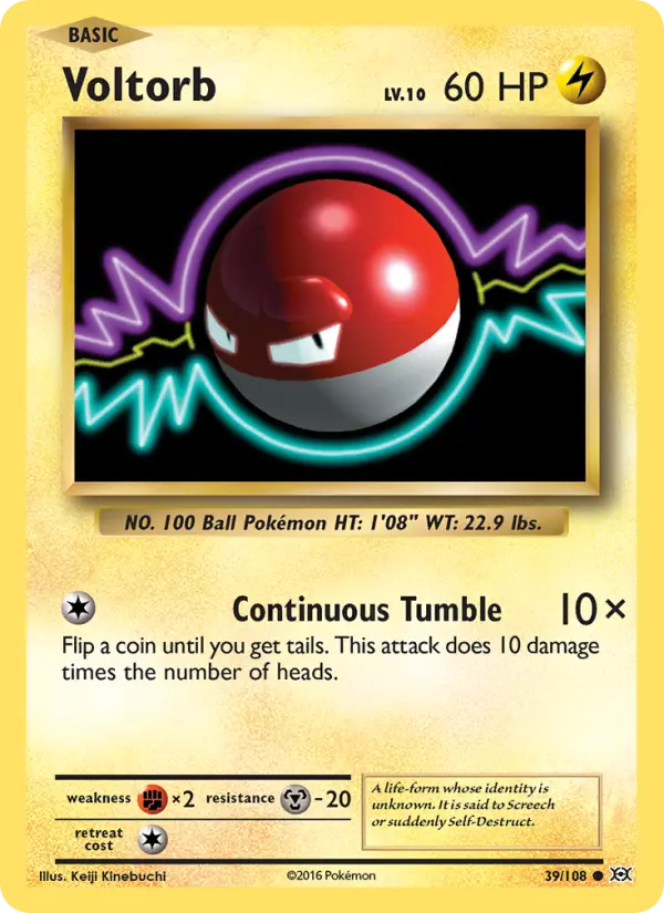 Voltorb #39 — Evolutions