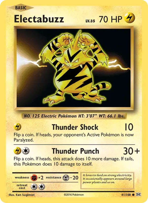 Electabuzz #41 — Evolutions