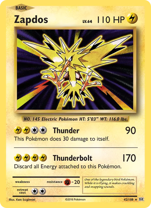 Zapdos #42 — Evolutions