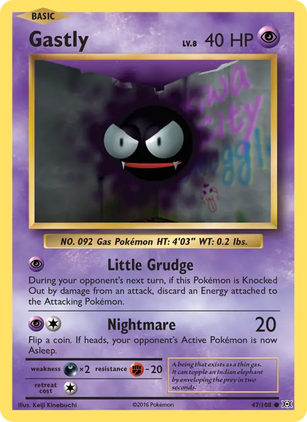 Gastly #47 — Evolutions