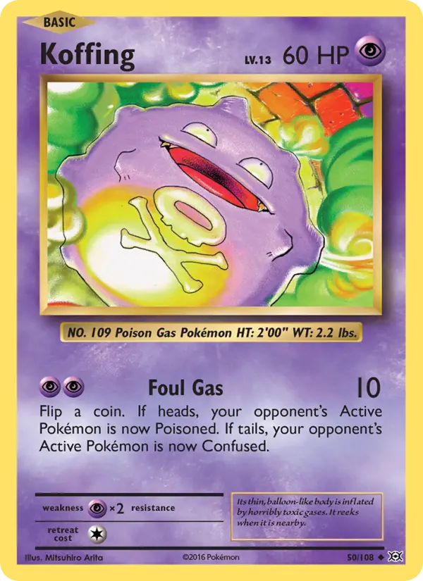 Koffing #50 — Evolutions