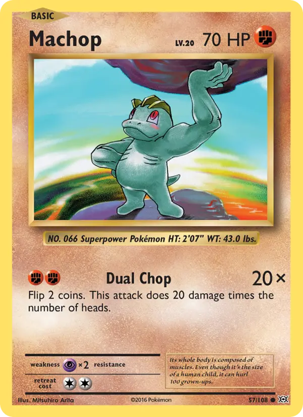 Machop #57 — Evolutions
