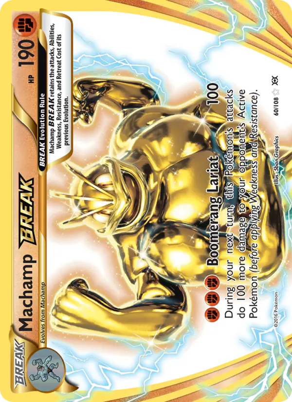 Machamp BREAK #60 — Evolutions