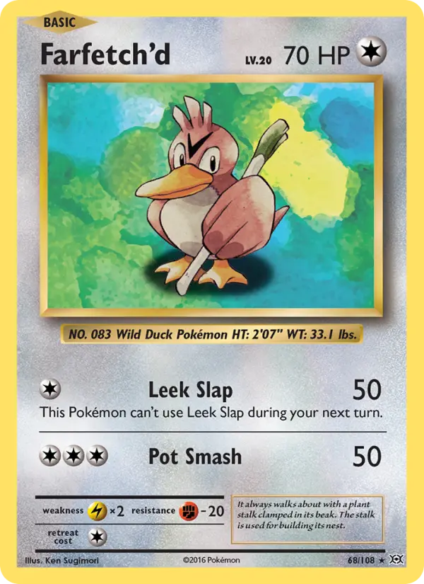 Farfetch'd #68 — Evolutions