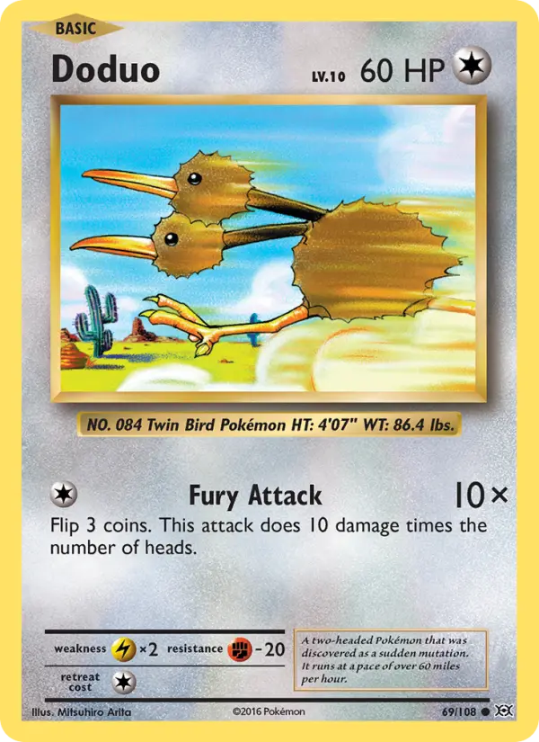 Doduo #69 — Evolutions