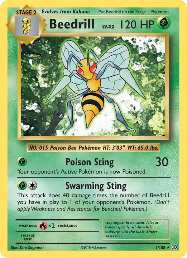 Beedrill #7 — Evolutions