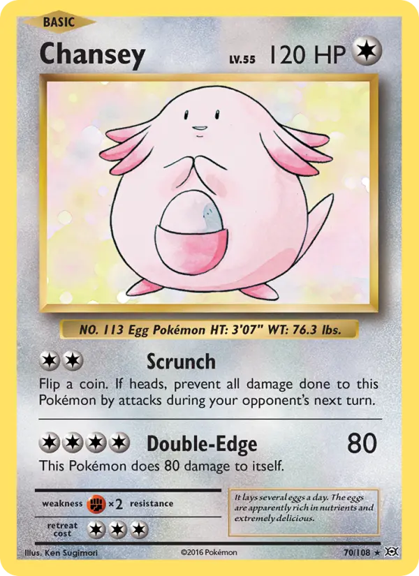 Chansey #70 — Evolutions