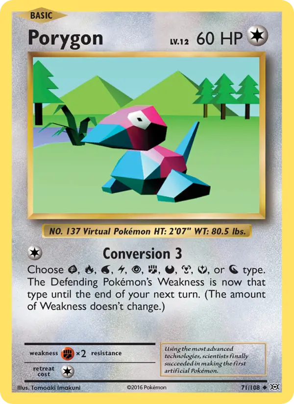 Porygon #71 — Evolutions