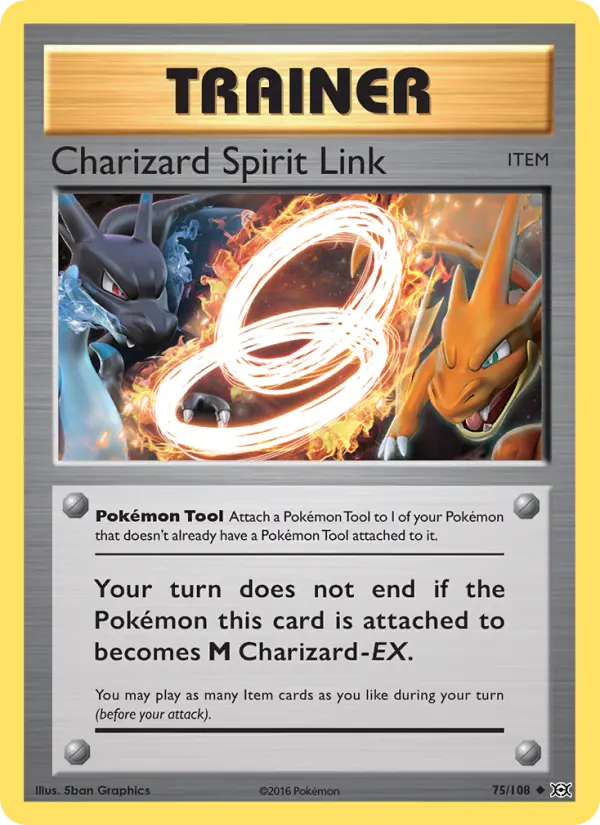 Charizard Spirit Link #75 — Evolutions