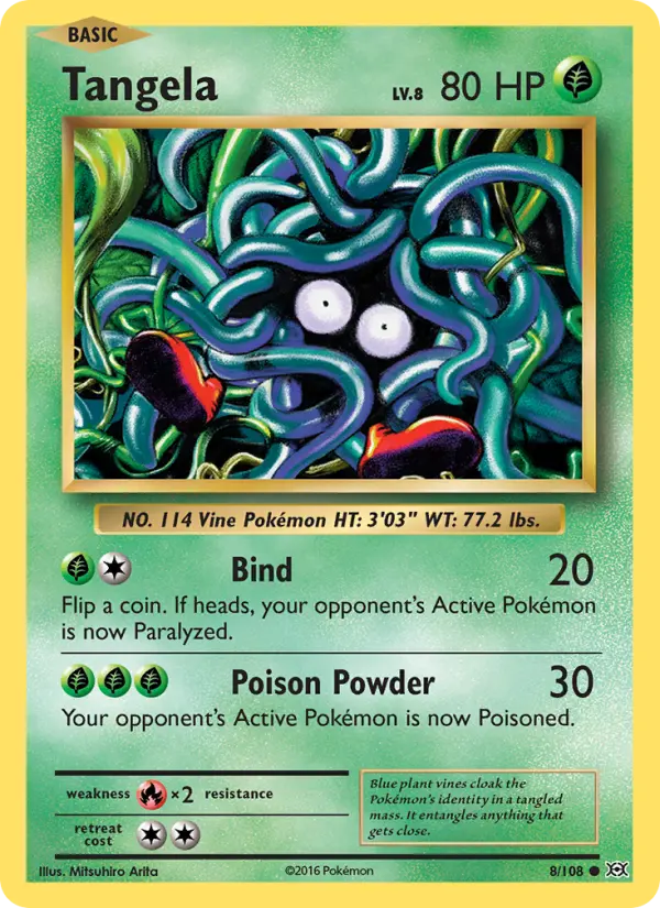 Tangela #8 — Evolutions