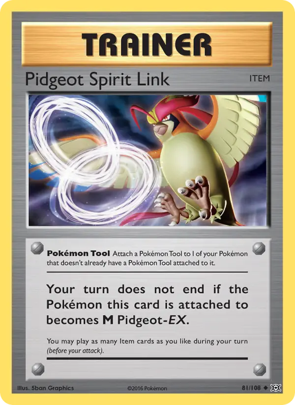 Pidgeot Spirit Link #81 — Evolutions