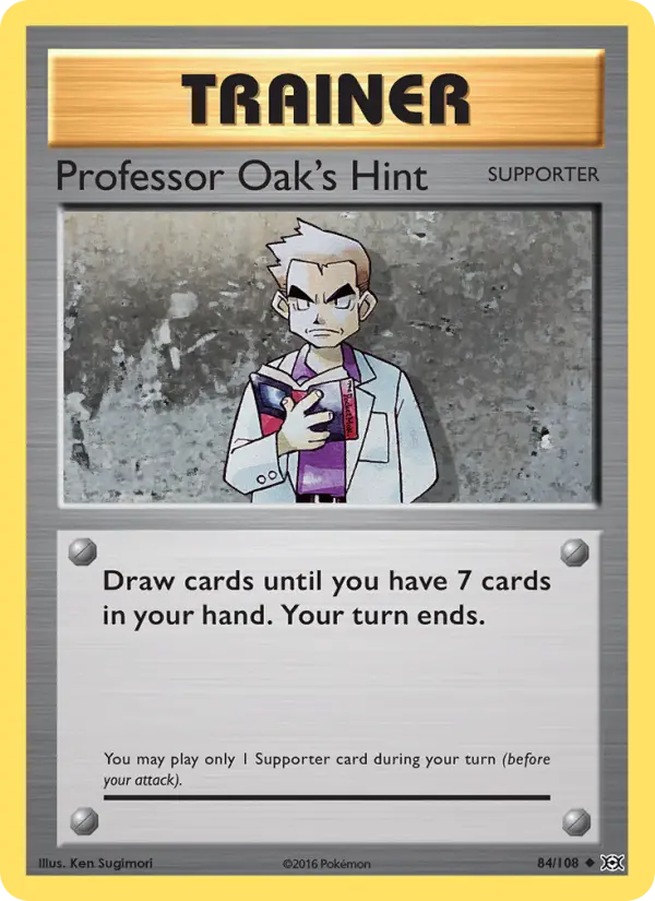 Professor Oak's Hint #84 — Evolutions