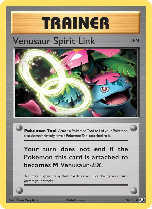 Venusaur Spirit Link #89 — Evolutions