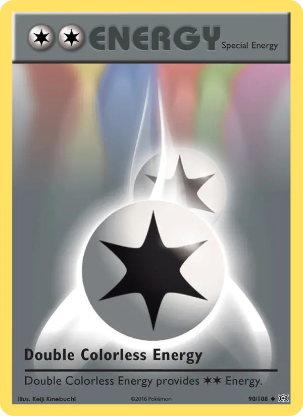 Double Colorless Energy #90 — Evolutions