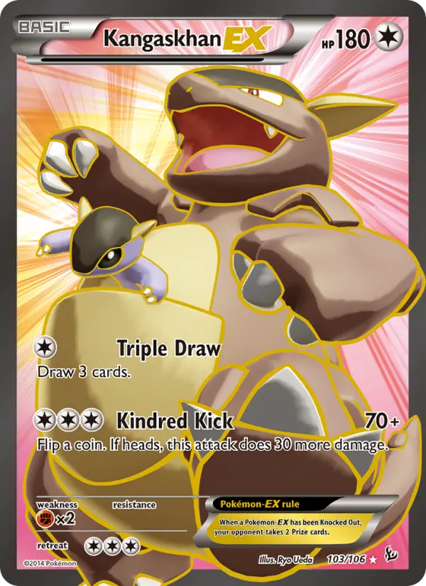 Kangaskhan EX #103 — Flashfire