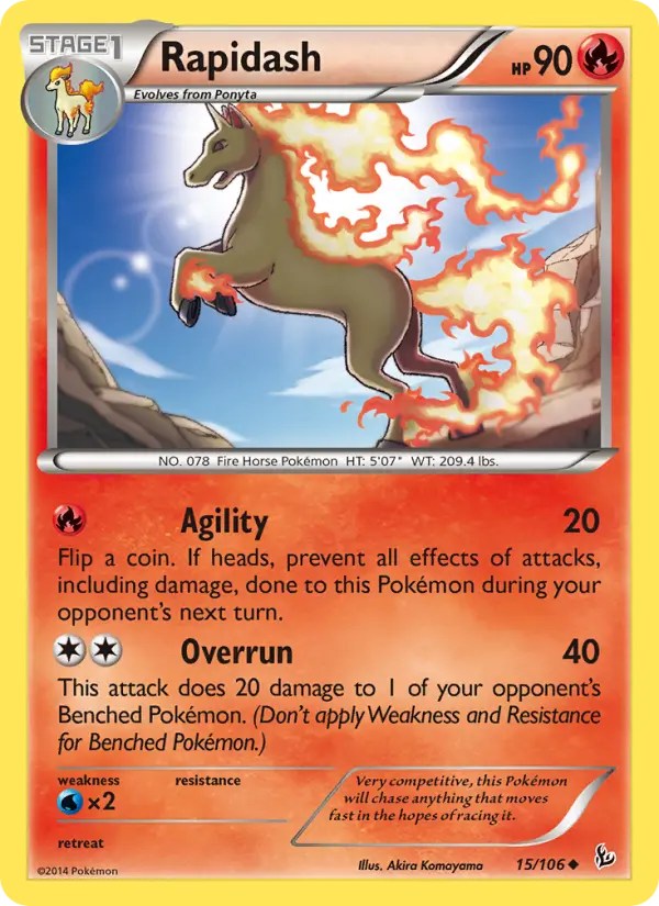 Rapidash #15 — Flashfire