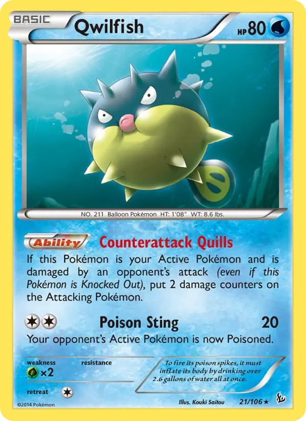 Qwilfish #21 — Flashfire