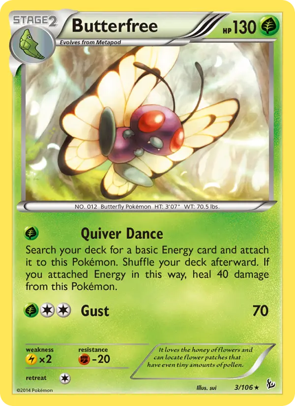 Butterfree #3 — Flashfire