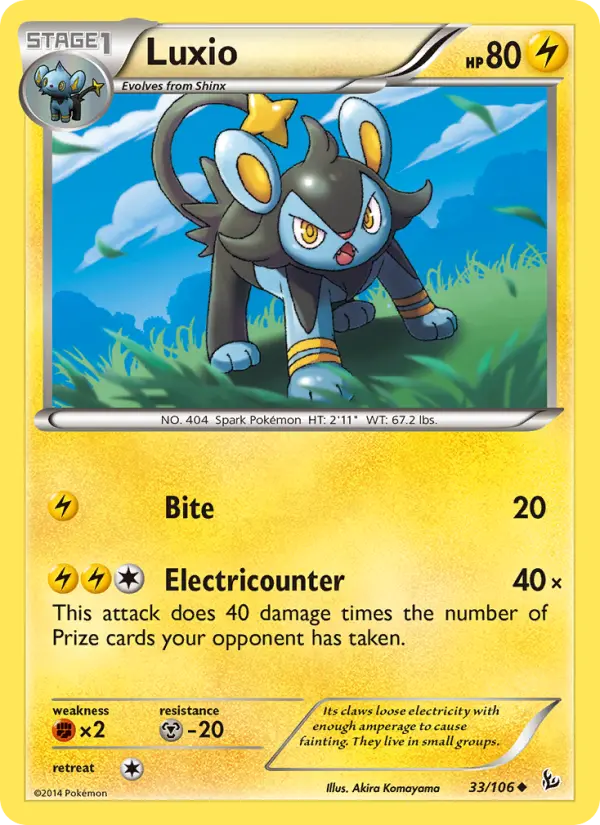 Luxio #33 — Flashfire