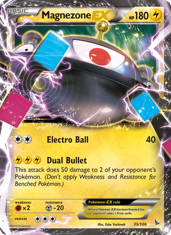 Magnezone EX #35 — Flashfire