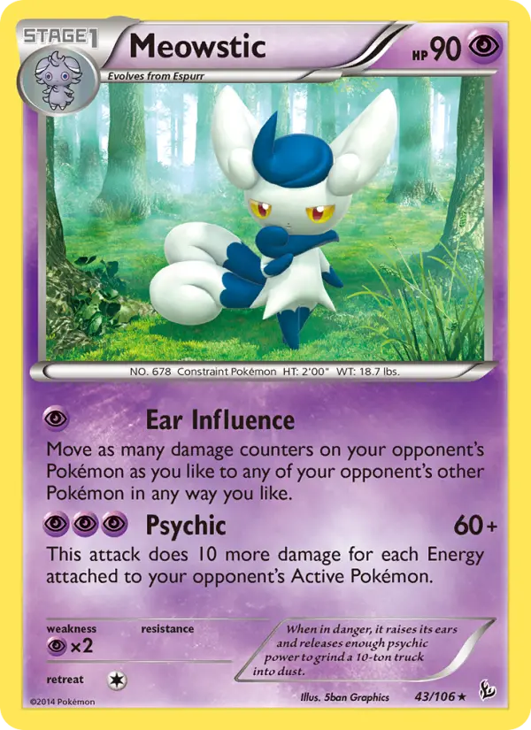 Meowstic #43 — Flashfire