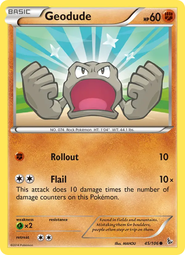 Geodude #45 — Flashfire