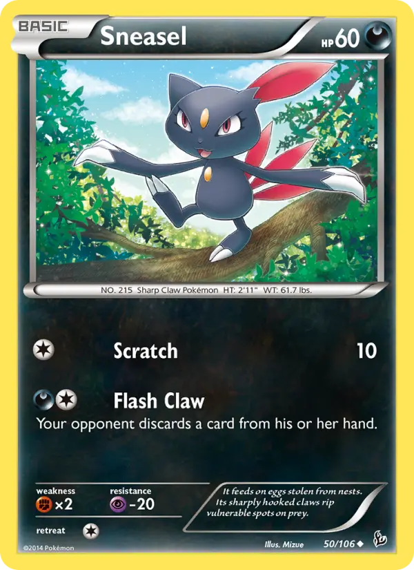 Sneasel #50 — Flashfire