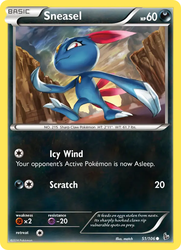 Sneasel #51 — Flashfire
