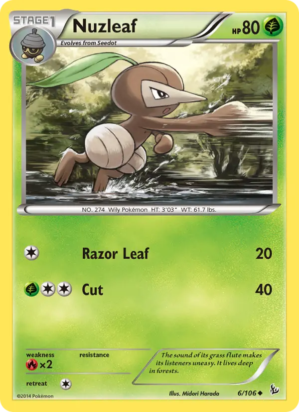 Nuzleaf #6 — Flashfire
