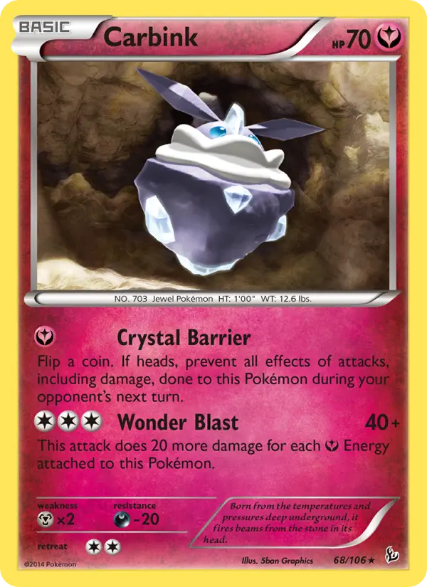 Carbink #68 — Flashfire