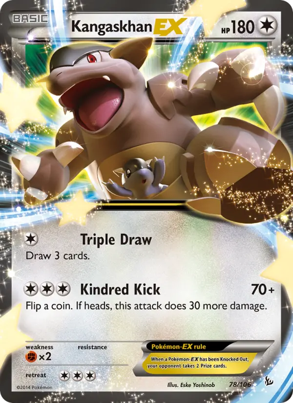 Kangaskhan EX #78 — Flashfire
