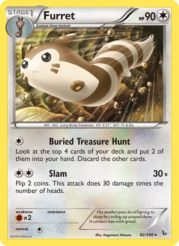 Furret #82 — Flashfire