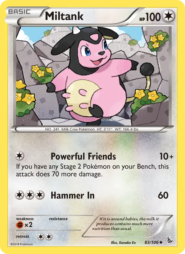 Miltank #83 — Flashfire