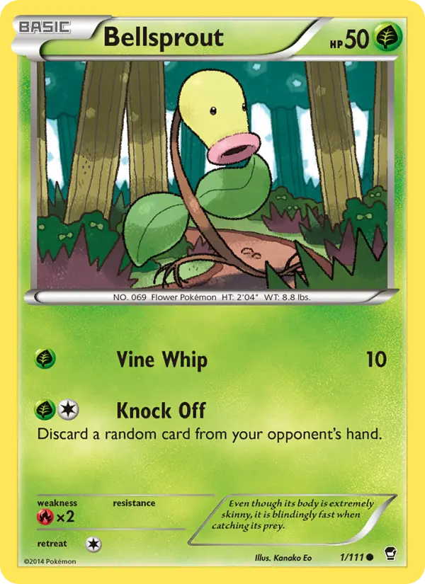 Bellsprout #1 — Furious Fists
