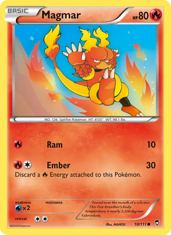 Magmar #10 — Furious Fists