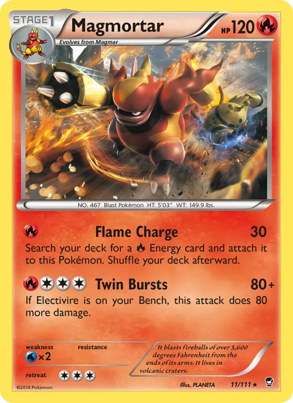 Magmortar #11 — Furious Fists