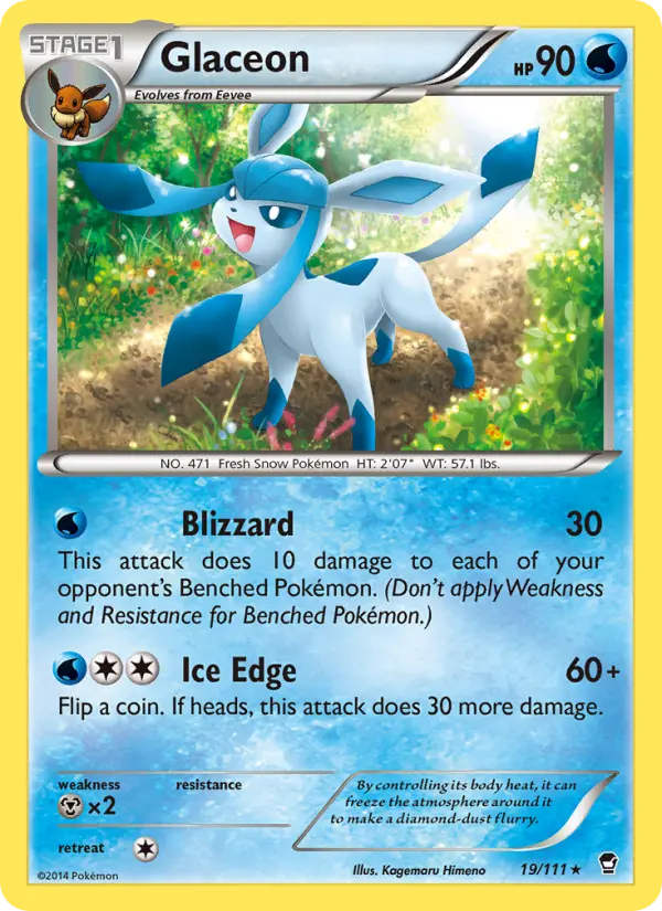 Glaceon #19 — Furious Fists