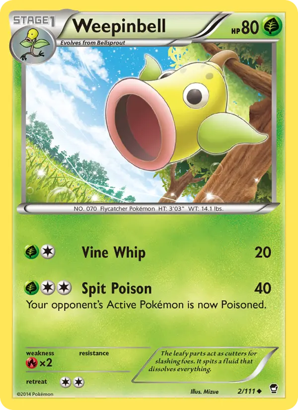 Weepinbell #2 — Furious Fists