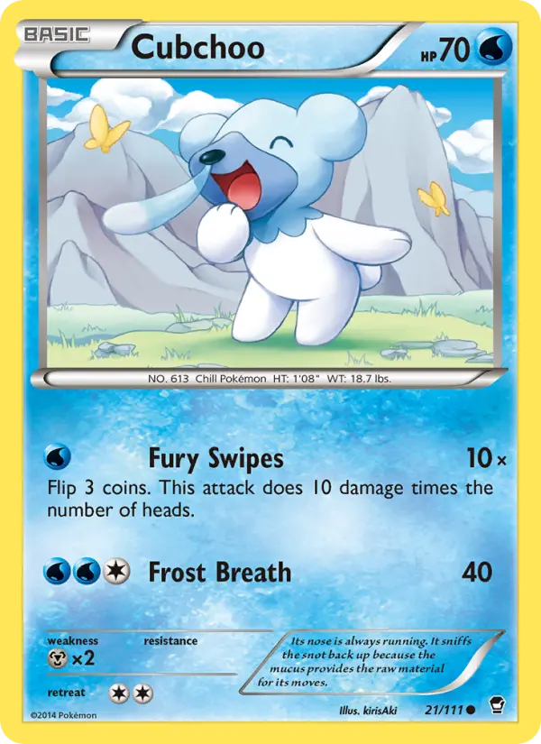 Cubchoo #21 — Furious Fists