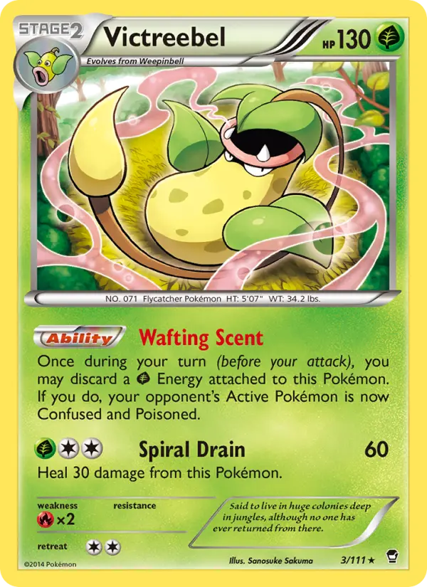 Victreebel #3 — Furious Fists