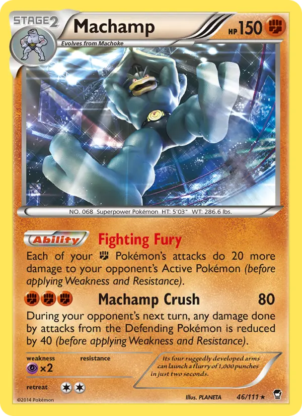 Machamp #46 — Furious Fists