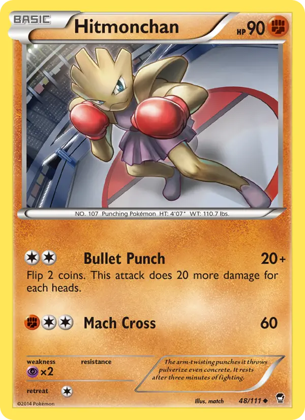 Hitmonchan #48 — Furious Fists